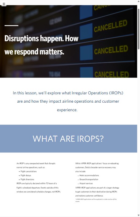 Lesson 1 overview: Disruptions happen. How we respond matters.