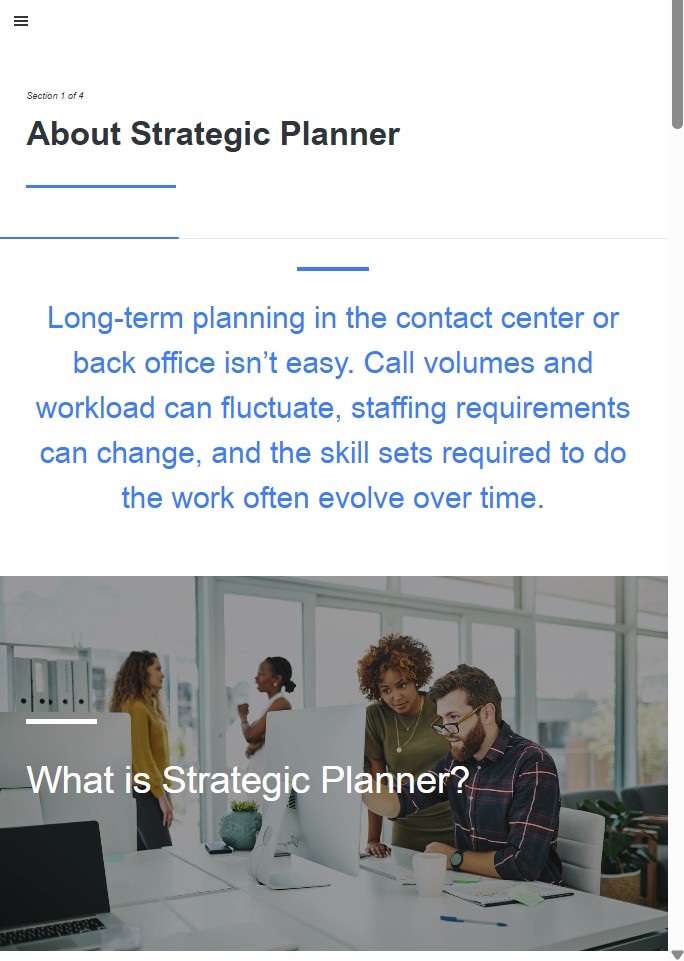 About Strategic Planner course introduction