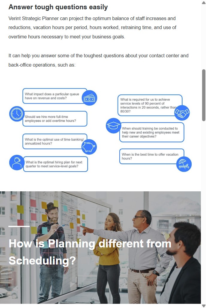 Answer tough questions easily: Strategic Planner product overview