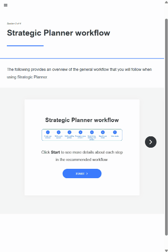 Planning activities flow process interaction